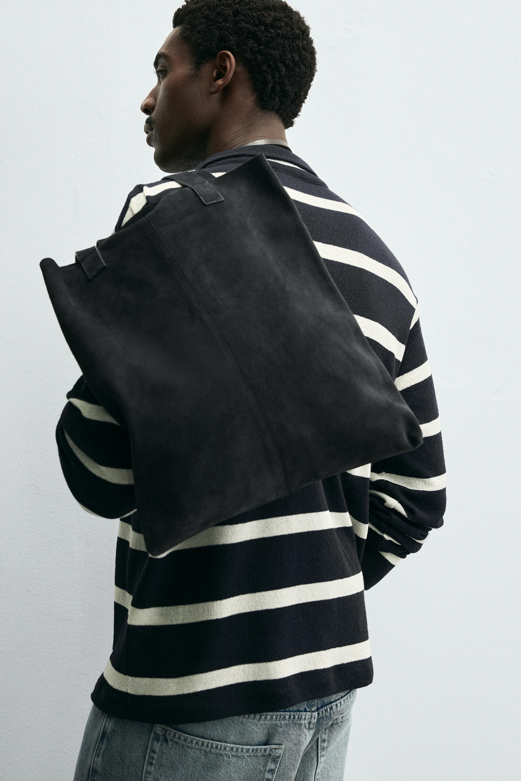 LEATHER TOTE BAG - Zara фото 3