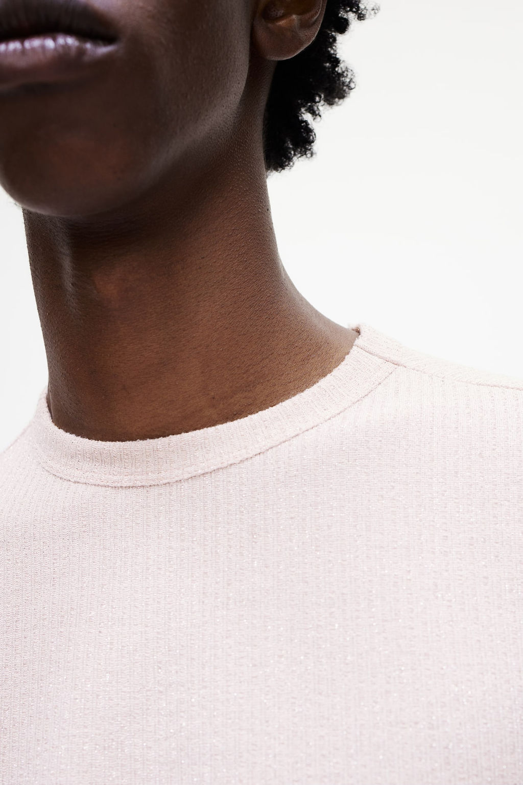 Camiseta en punto texturizado Regular Fit - H&m фото 3