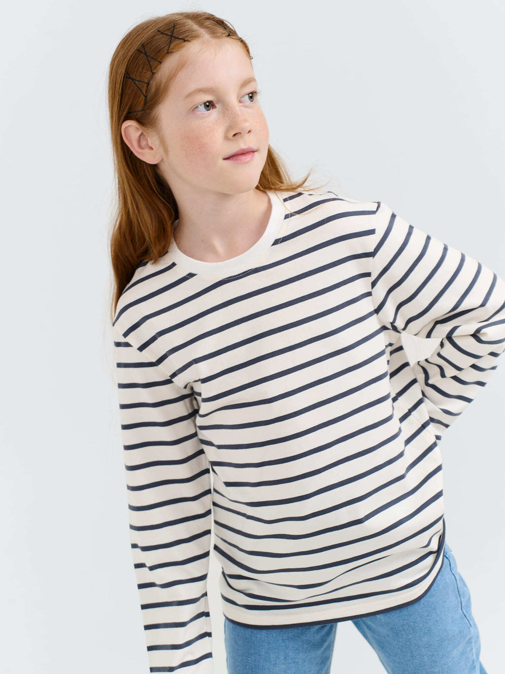 Лонгслив Полоска Маренго 7+