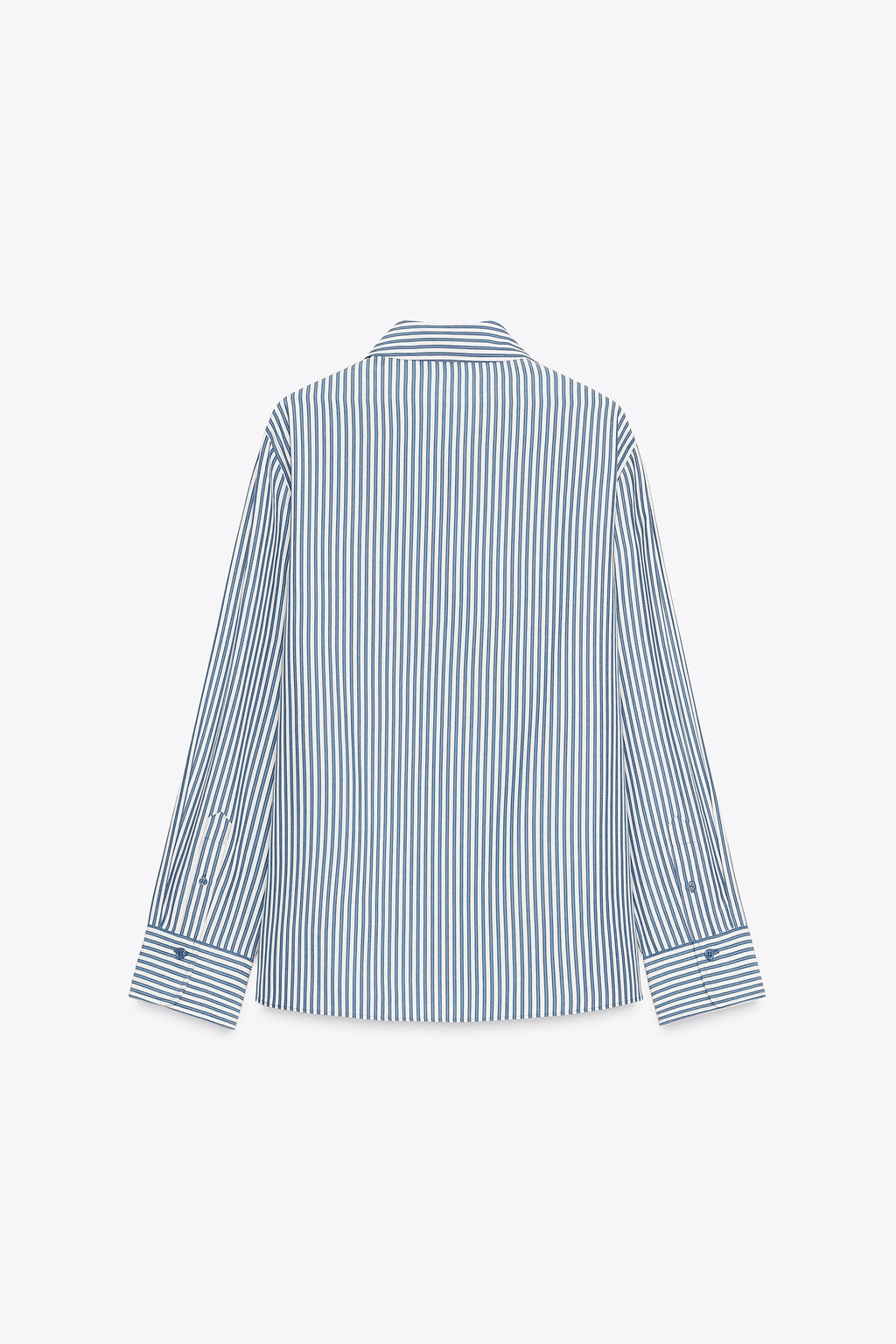 ZW COLLECTION STRIPED FLOWING SHIRT
