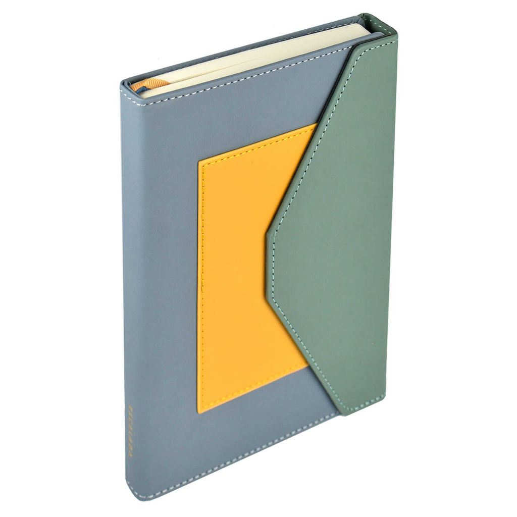 Ежедневник недатированный ESCALADA, А5, 160 л., арт. 63978/ 15 РУФФО СЕРО-ГОЛУБОЙ  фото 8