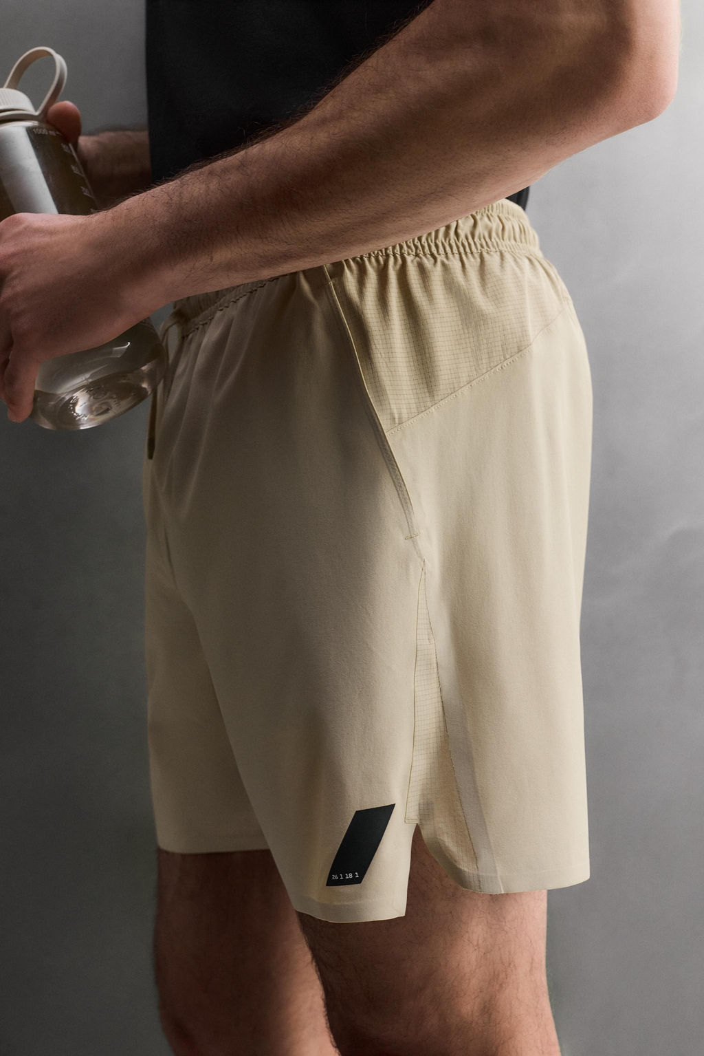 PANTALONES CORTOS B?SICOS ENTRENAMIENTO 7 / Arena - Zara фото 5