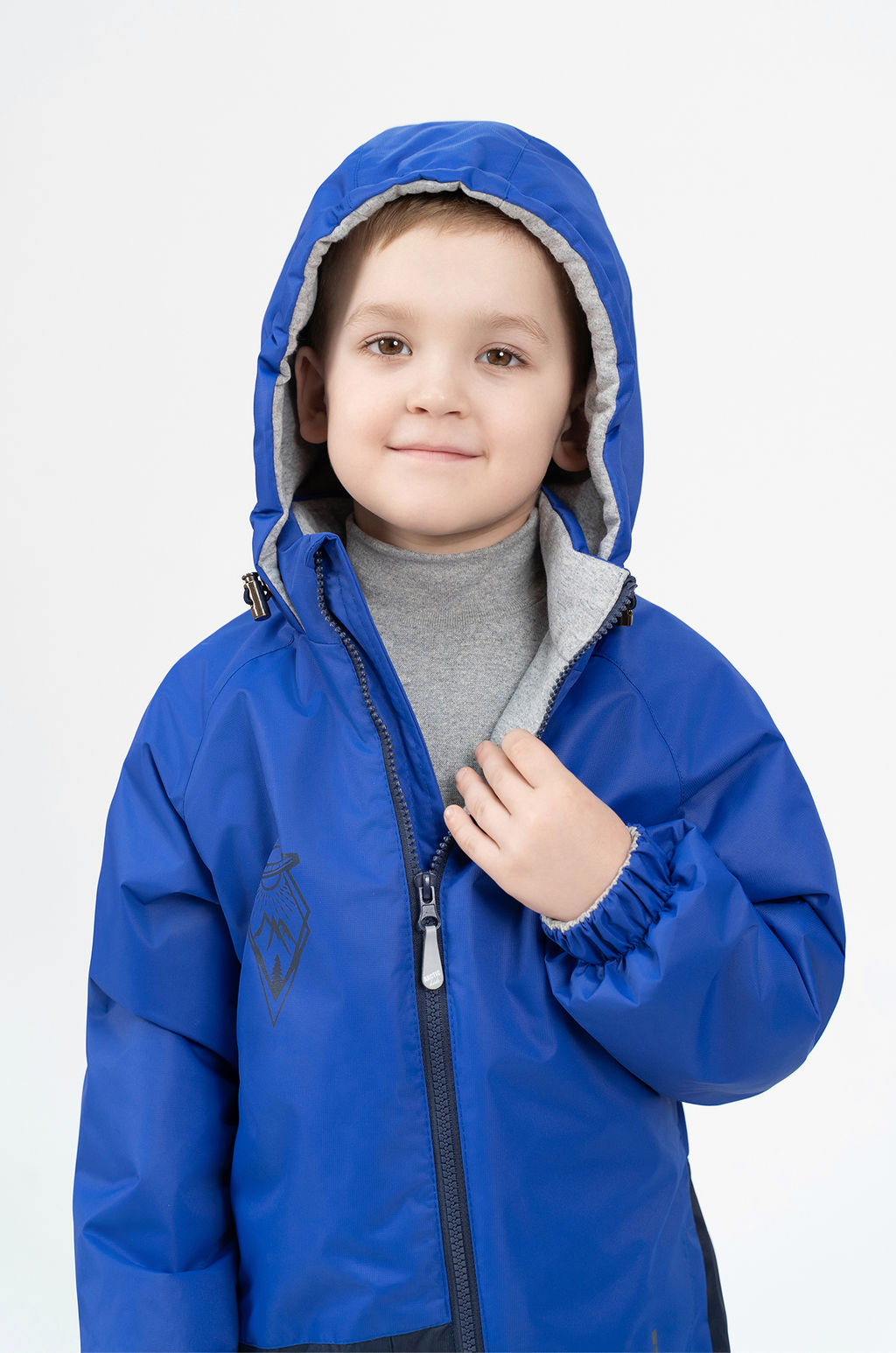 Комбинезон демисезонный синий