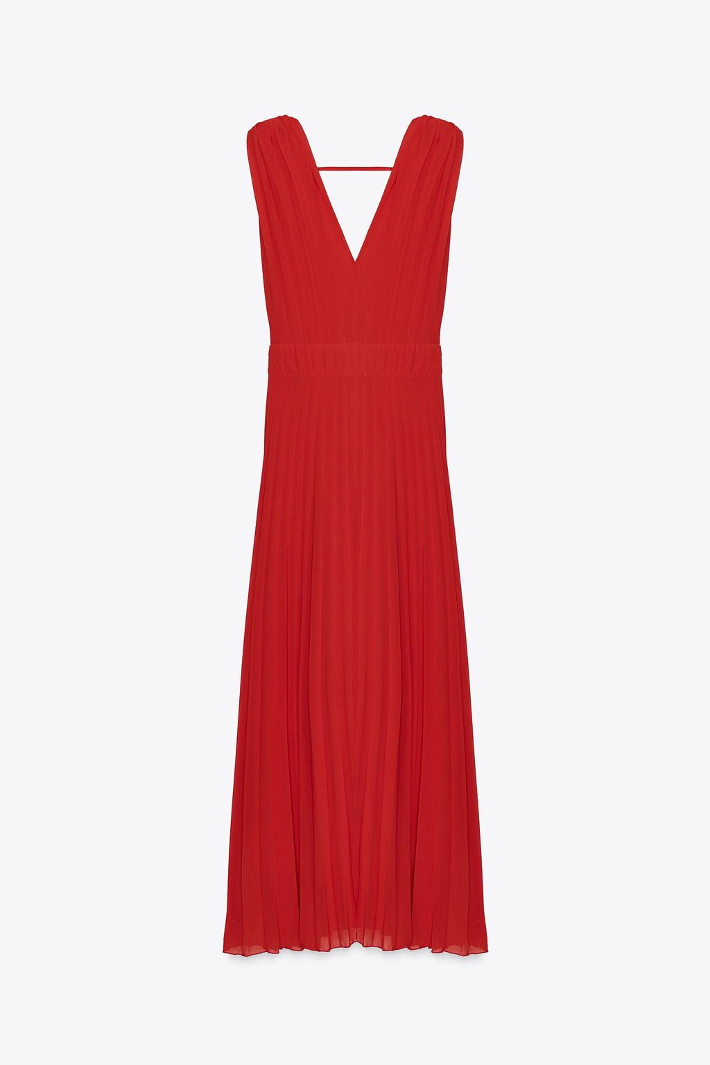 PLEATED MIDI DRESS - Zara фото 10