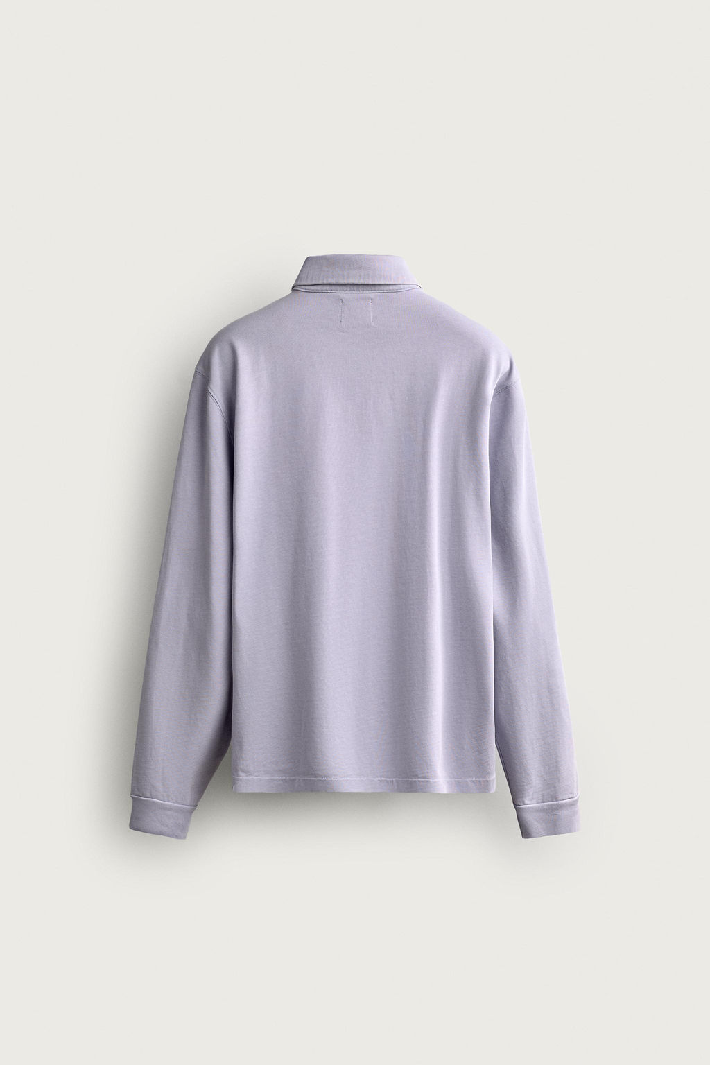 SUDADERA POLO LIGERA REGULAR FIT / Azul / Lavanda - Zara фото 7