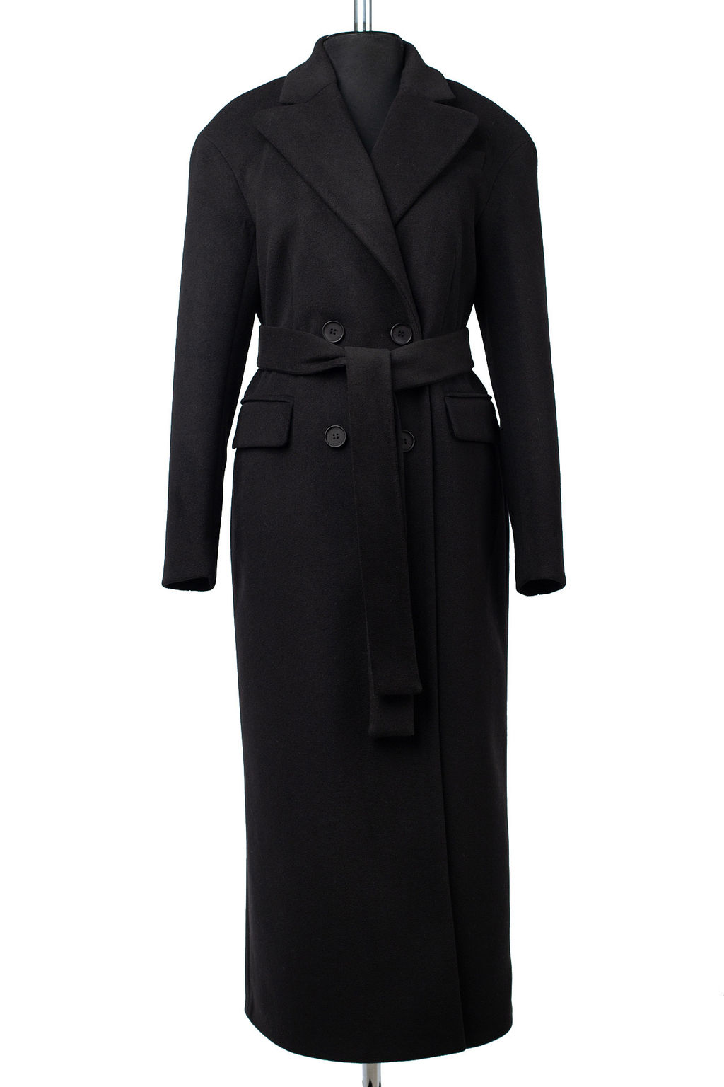 01-12173 Пальто женское демисезонное (пояс)