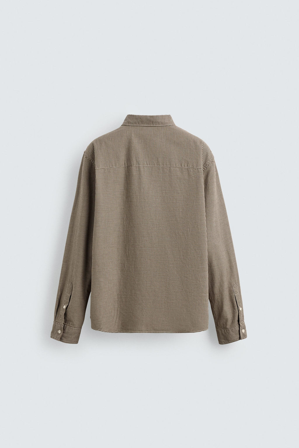 REGULAR FIT CHECK SHIRT - Zara фото 8