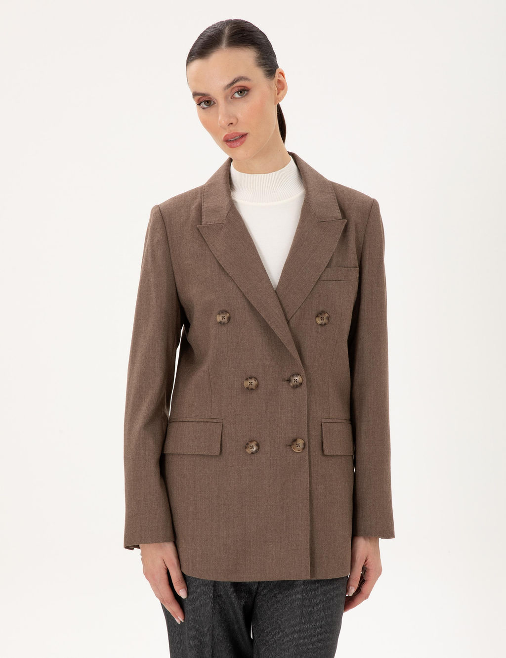 Vizon Regular Fit Y_n Ceket