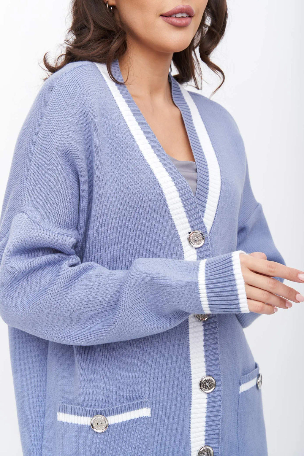 ЗЛАТА Жакет С 2021/св.голубой