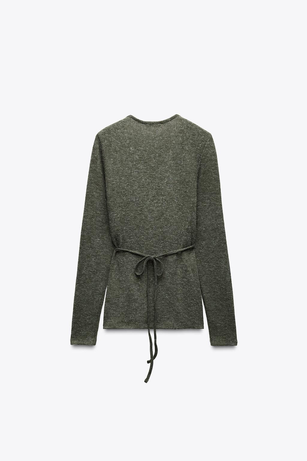 SOFT WRAP JACKET - Zara фото 7
