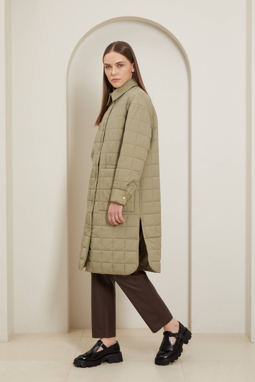 Пальто женское арт. 294S - Ultramarine фото 2