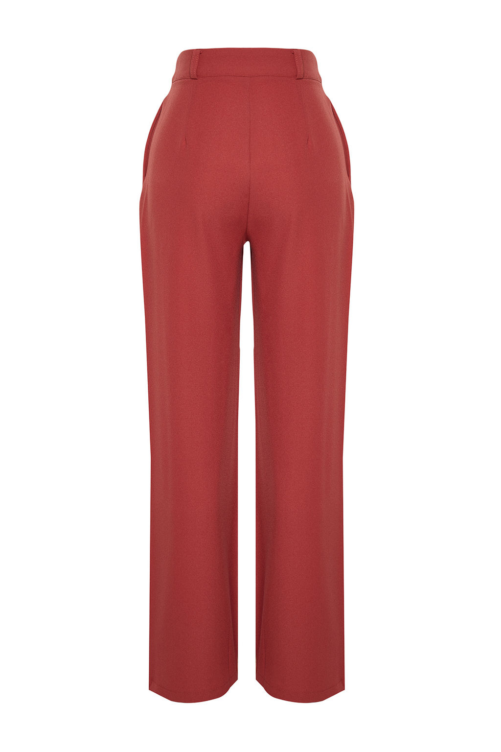 TRENDYOLMILLA Haki Wide Leg/Genis Paca Dokuma Kumas Pantolon TWOAW22PL0263  фото 29