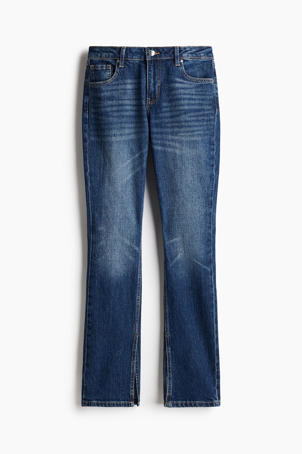 Slim Straight Regular Jeans - H&m фото 5