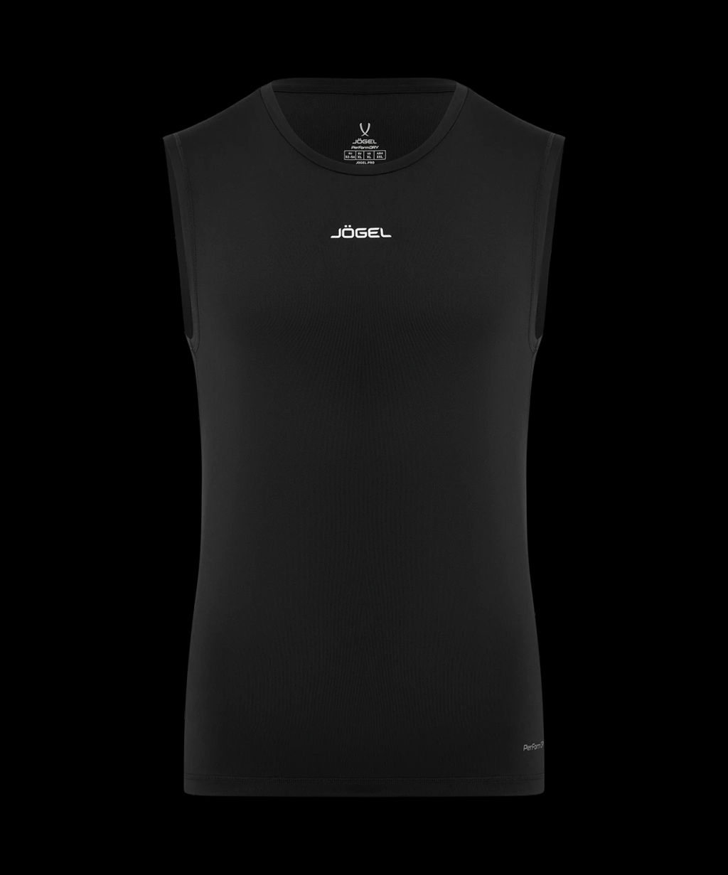 Майка компрессионная JOGEL CAMP PerFormDRY Baselayer SL Tee, черный  фото 2