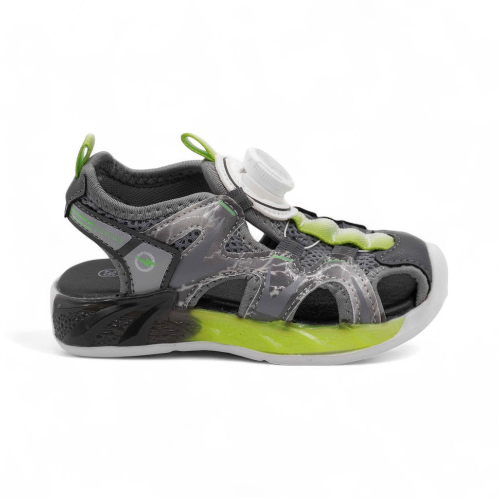 Сандалии 309В-4а серо зеленые п/п - Sport фото 2