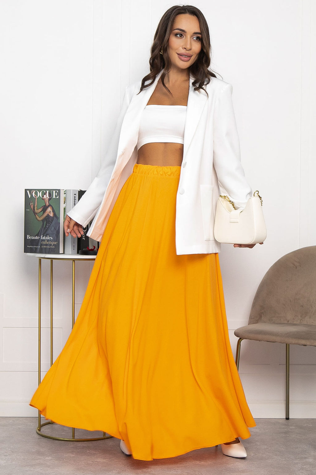 Юбка Виста (оранжевая) Ю13964-25М