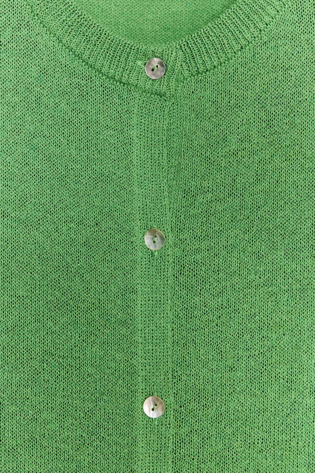 PLAIN RUSTIC KNIT CARDIGAN - Zara фото 3