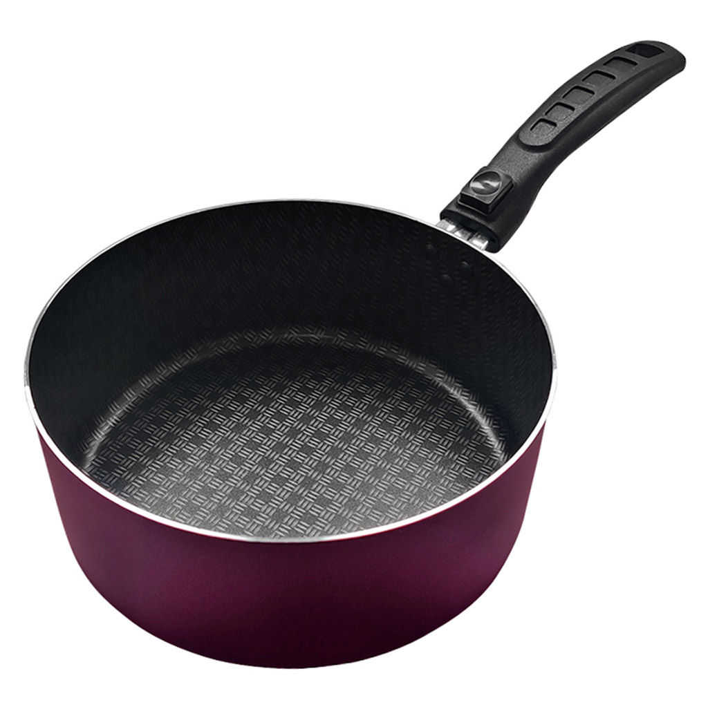 Lace Ковш с тефлоновым покрытием 2,5л, д20см Кружево, h8см, s1,5мм, съемная бакелитовая ручка (Россия) - Домашняя мода фото 5