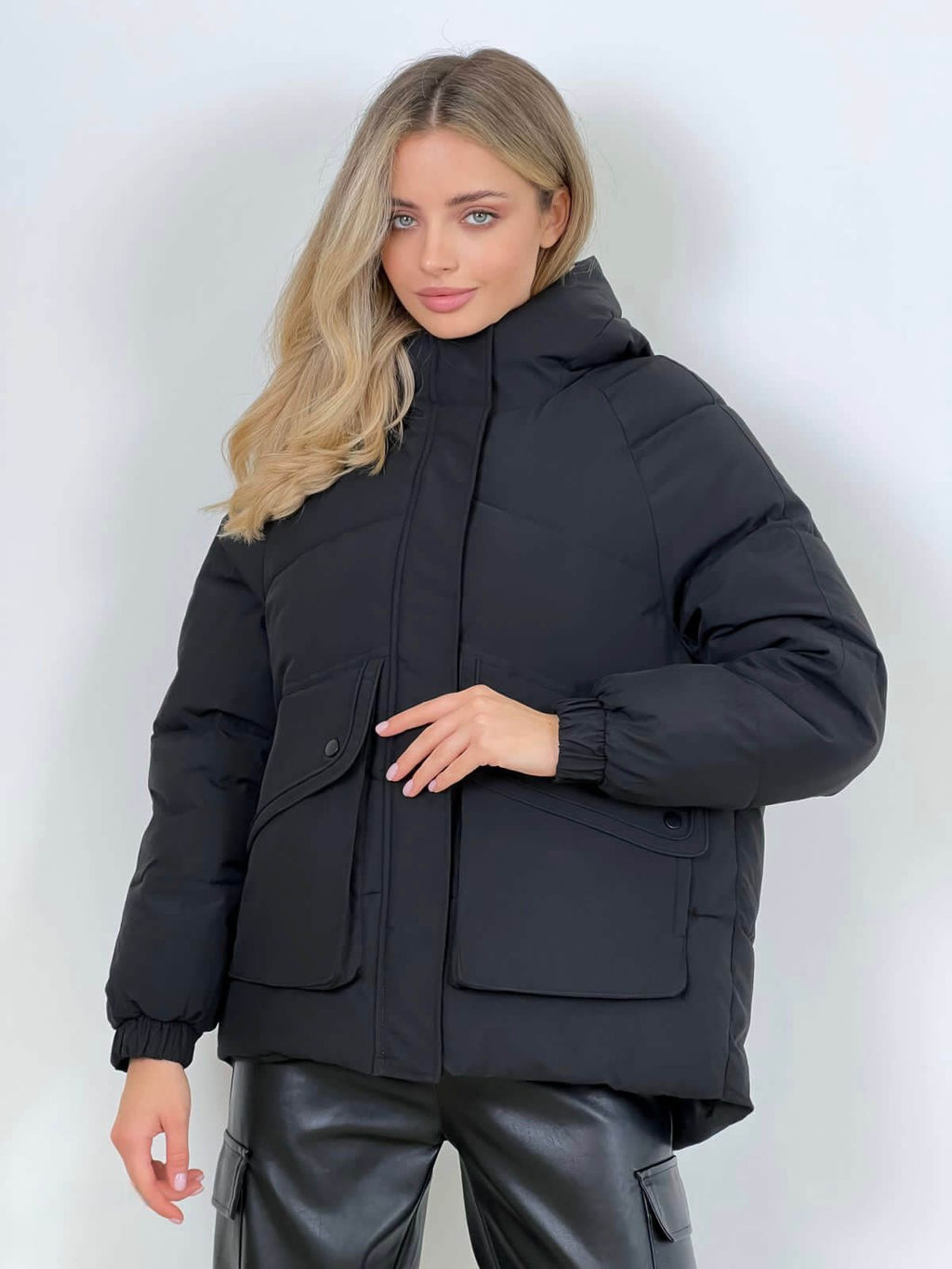 Куртка Вивиан (черный) - Nadi bordo фото 2