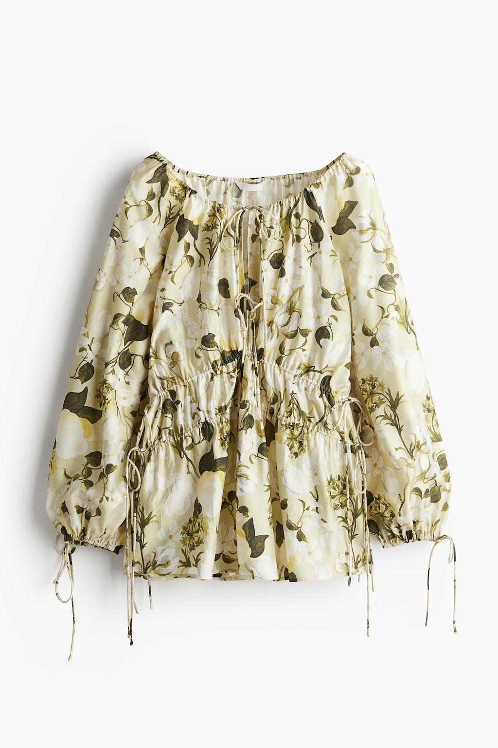 Blusa con cordon de ajuste - H&m фото 5