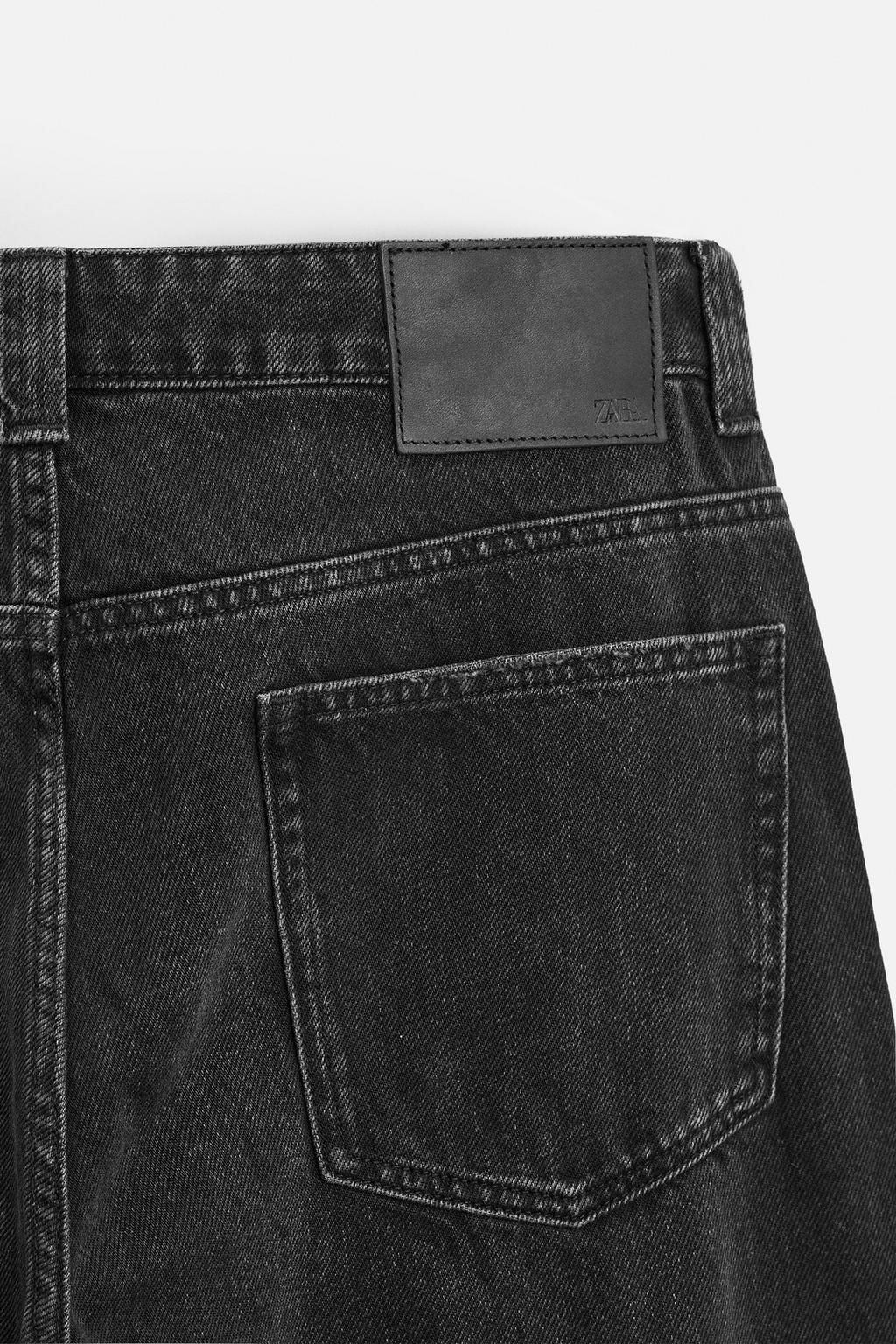 FLARE FIT JEANS WITH ZIPS - Zara фото 9
