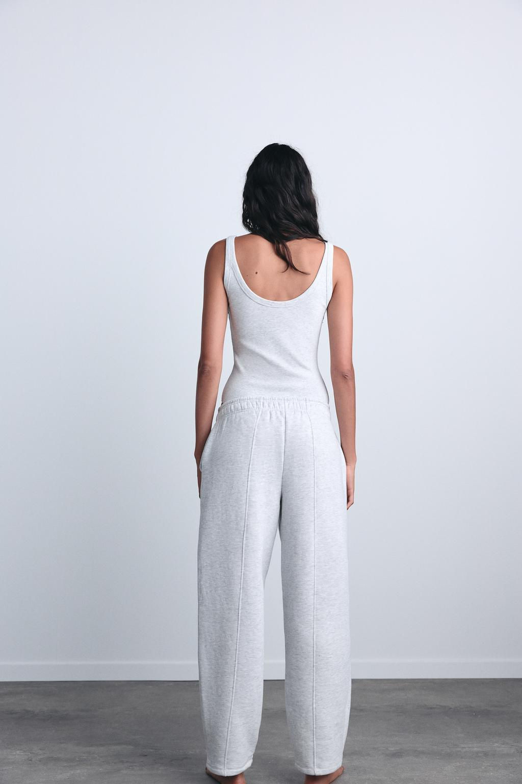 CARROT FIT PLUSH TROUSERS - Zara фото 50