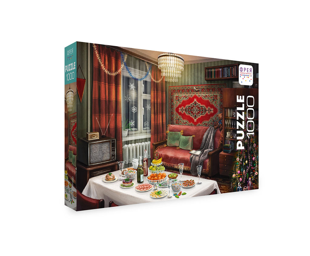 ФРЕЯ Пазл 1000 элемент. PZL-1000/48 В ожидании нового года