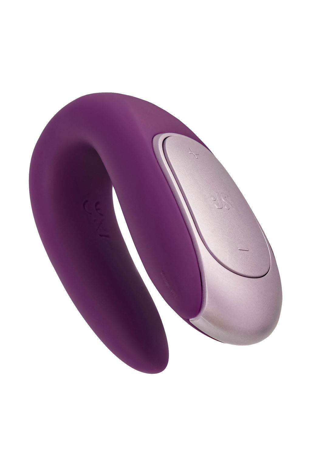 Многофункциональный стимулятор для пар Satisfyer Partner Double Fun, силикон, фиолетовый, 9 см  фото 6