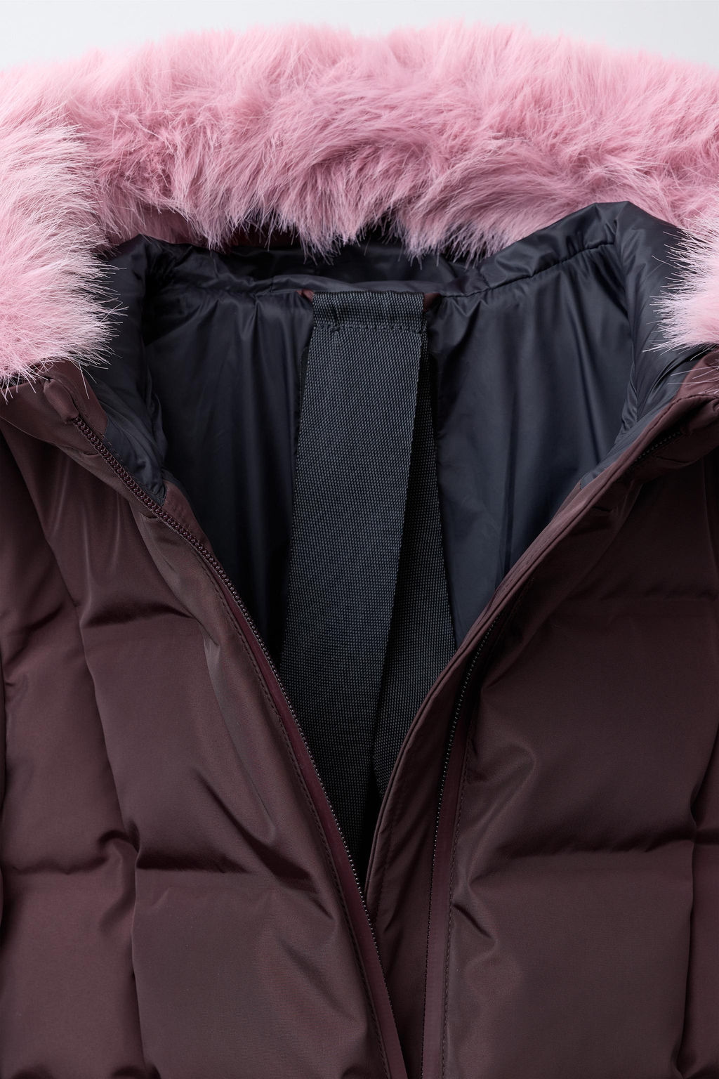WATER-RESISTANT AND WINDPROOF DOWN PUFFER JACKET WITH BELT RECCO® SYSTEM SKI COLLECTION - Zara фото 9