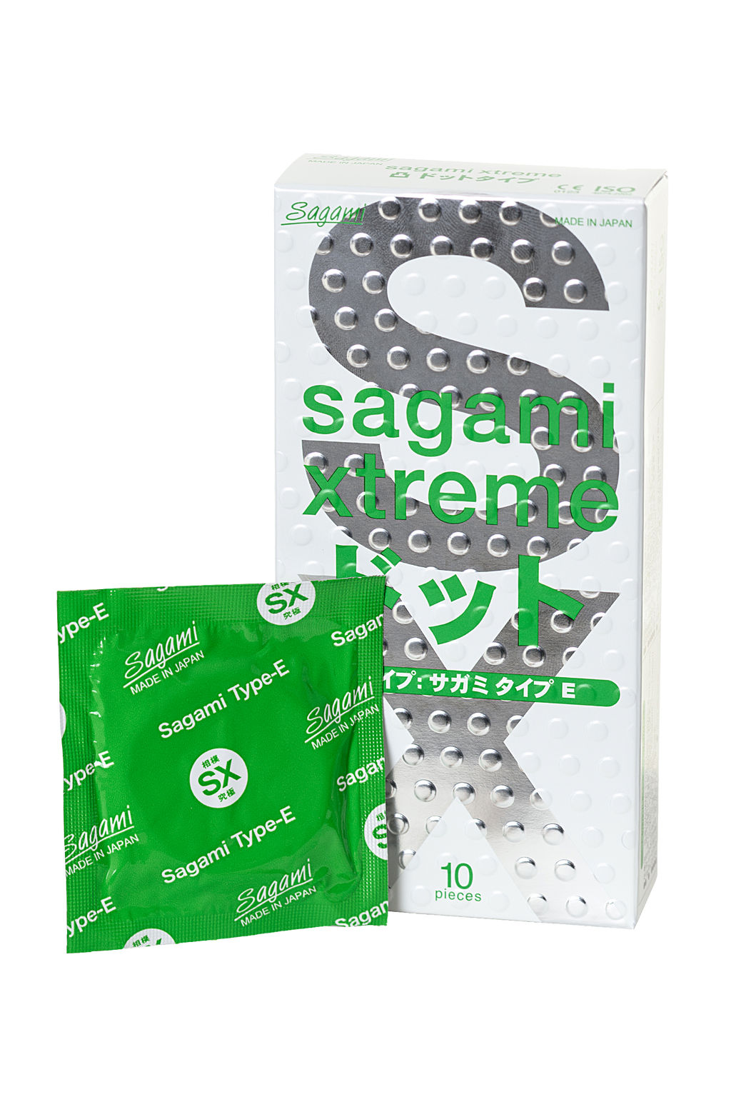 Презервативы Sagami, xtreme, type-e, латекс, 18,5 см, 5,2 см, 10 шт.  фото 4