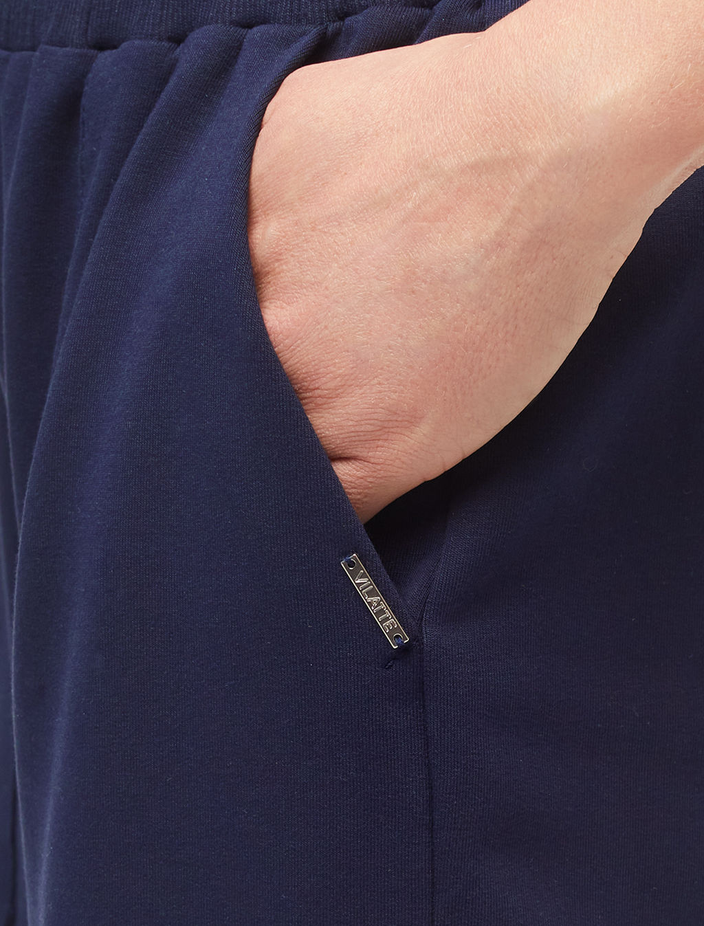 VILATTE / Брюки из футера двухнитки с эластаном  фото 3