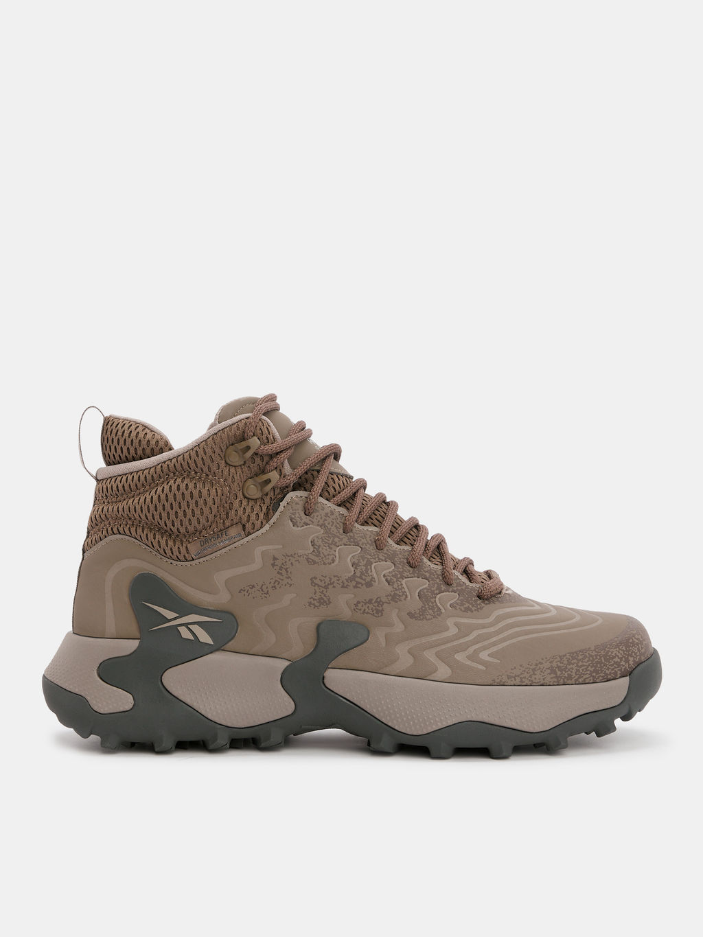 Мужские высокие кроссовки REEBOK KITARI DMX Артикул 4495763, серо-коричневый