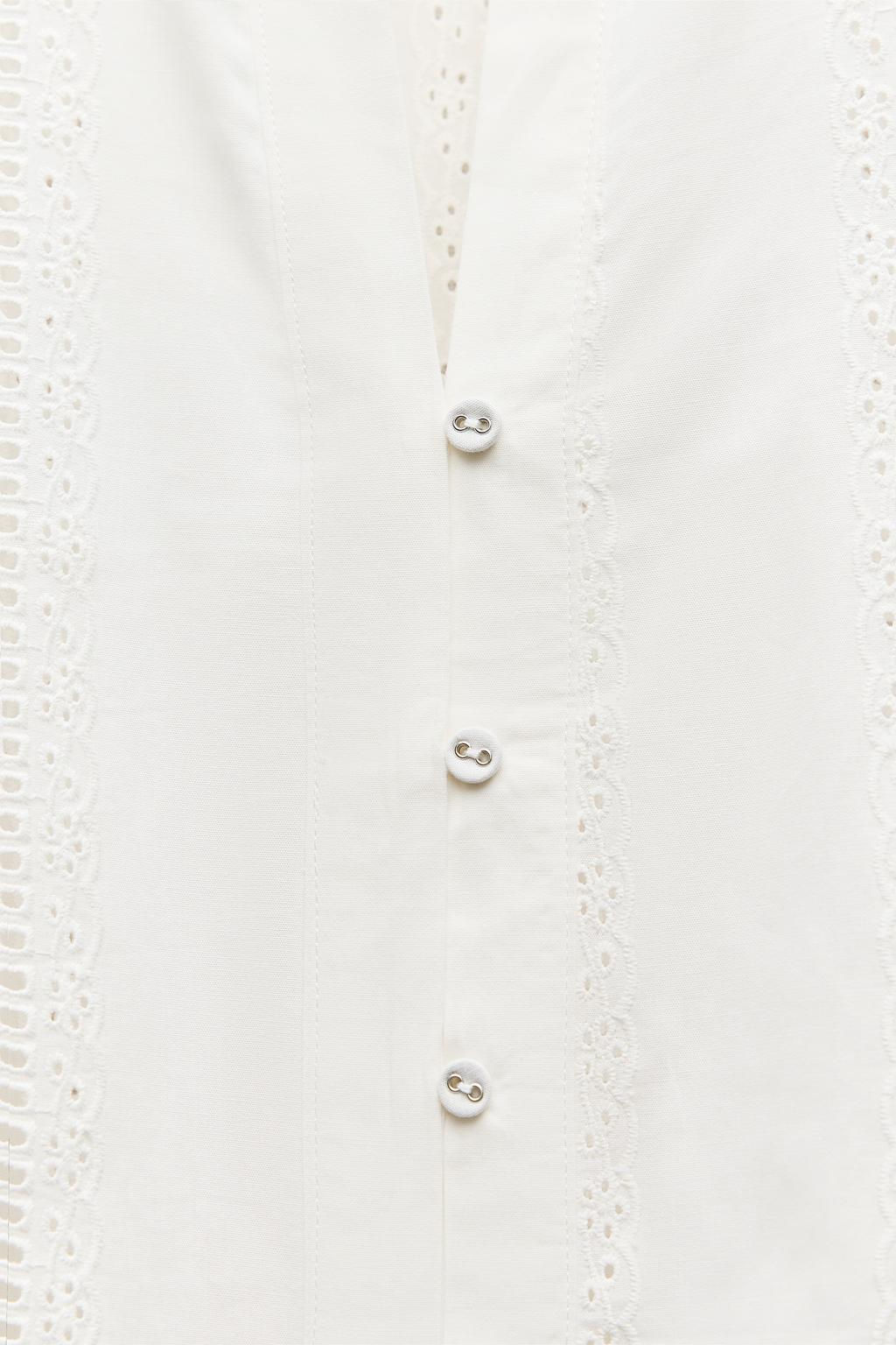 EMBROIDERED SHIRT - Zara фото 12