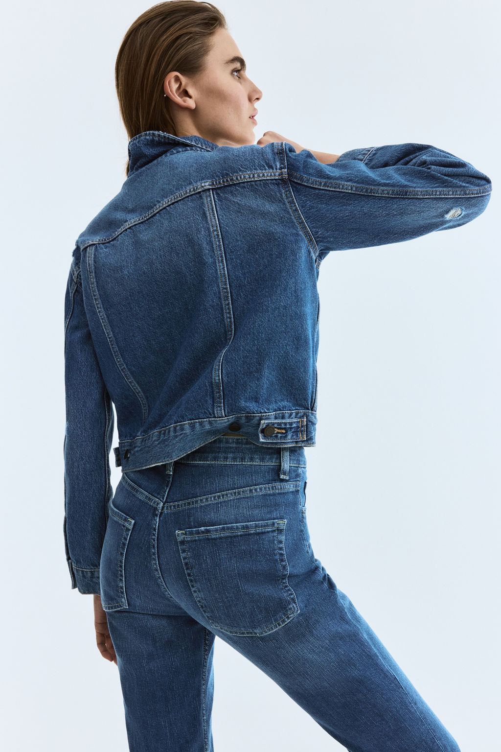 Bootcut High Jeans - H&m фото 5
