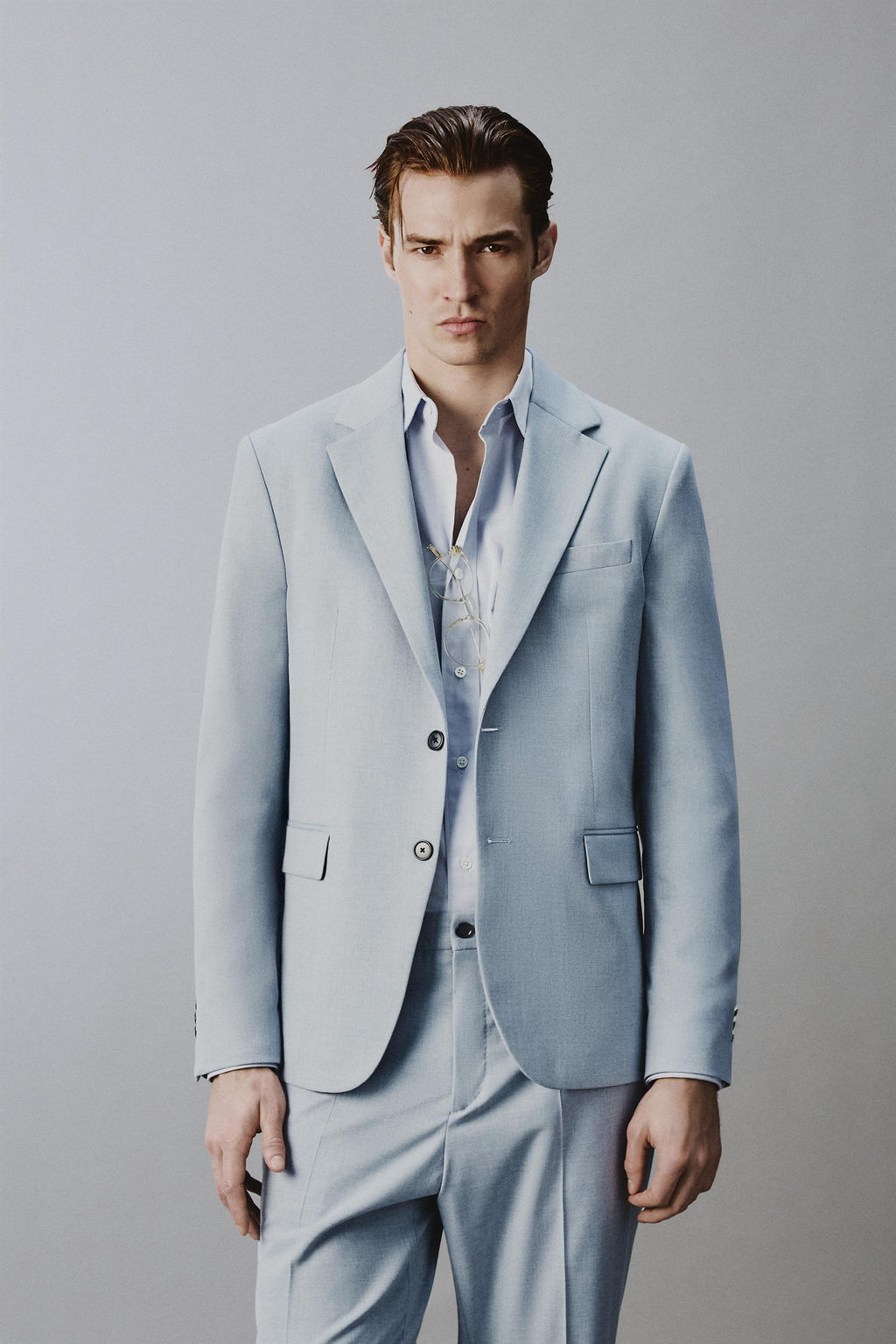 BLAZER TRAJE SLIM FIT / Celeste - Zara фото 2