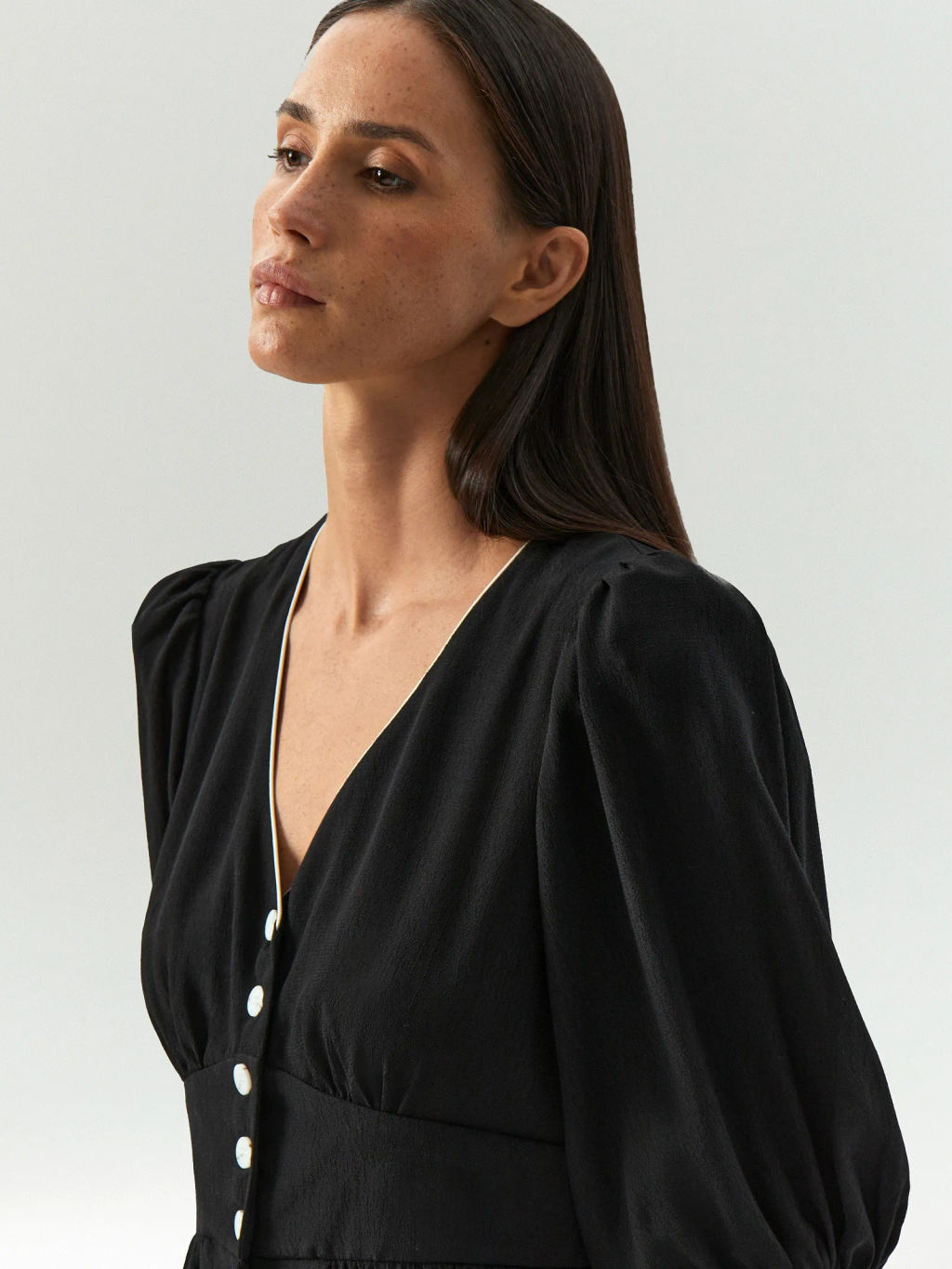 EMKA / Платье макси из 100% вискозы  фото 4