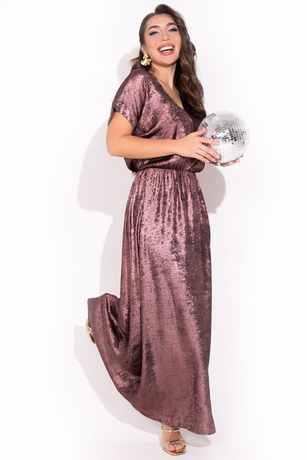 Платье Вариация (лиловый) - Эльза фото 10