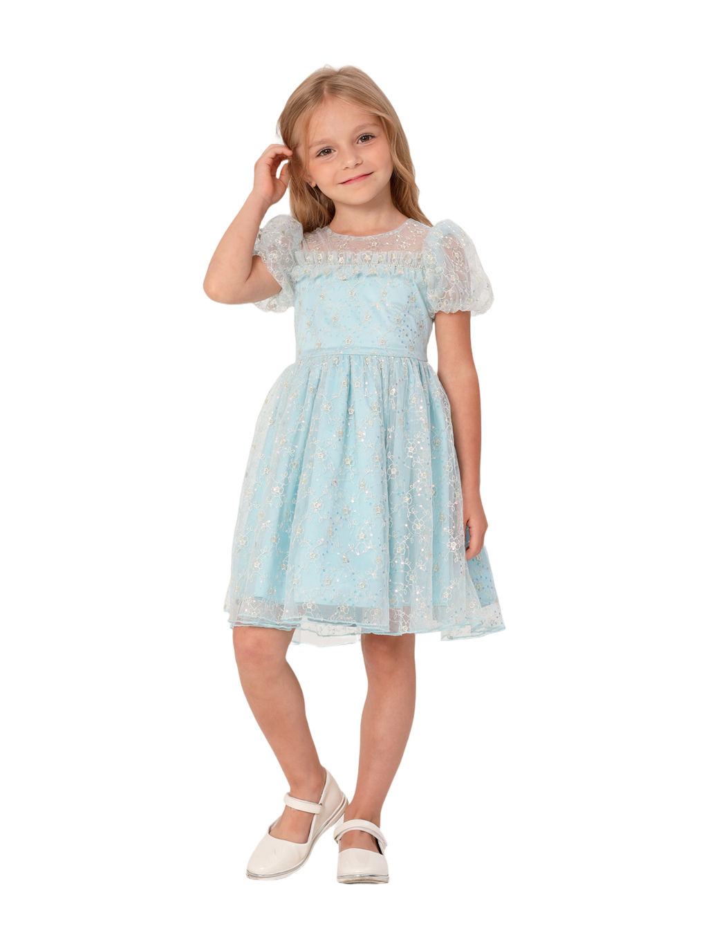 Платье для девочки О87209 - Карамелли фото 4