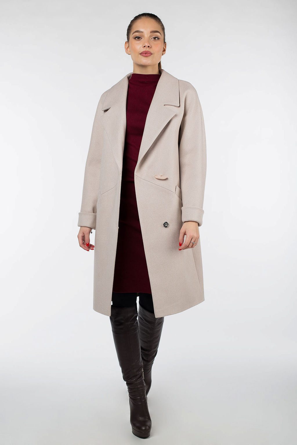 01-09448 Пальто женское демисезонное