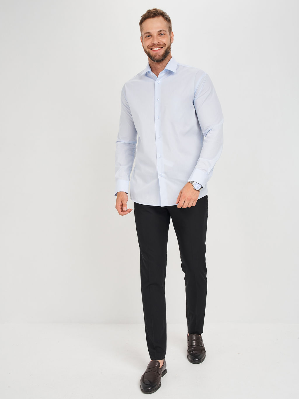 Сорочка мужская длинный рукав CASINO c210/157/064/Z_V  фото 8