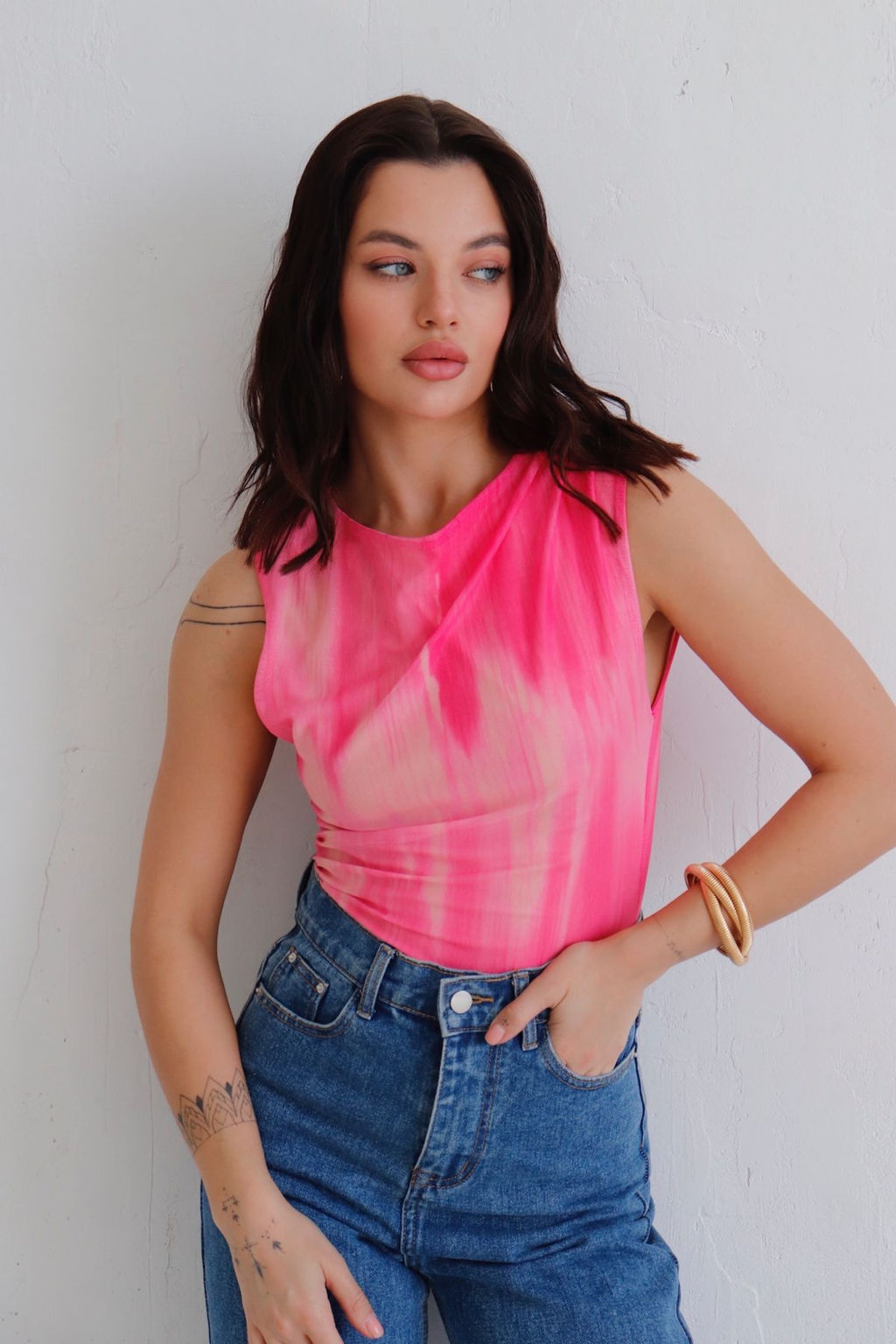 Martichelli Боди розовое  фото 3