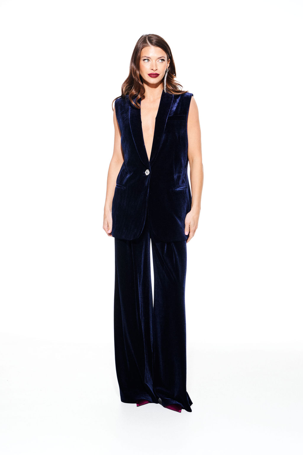 Жилет женский новый год