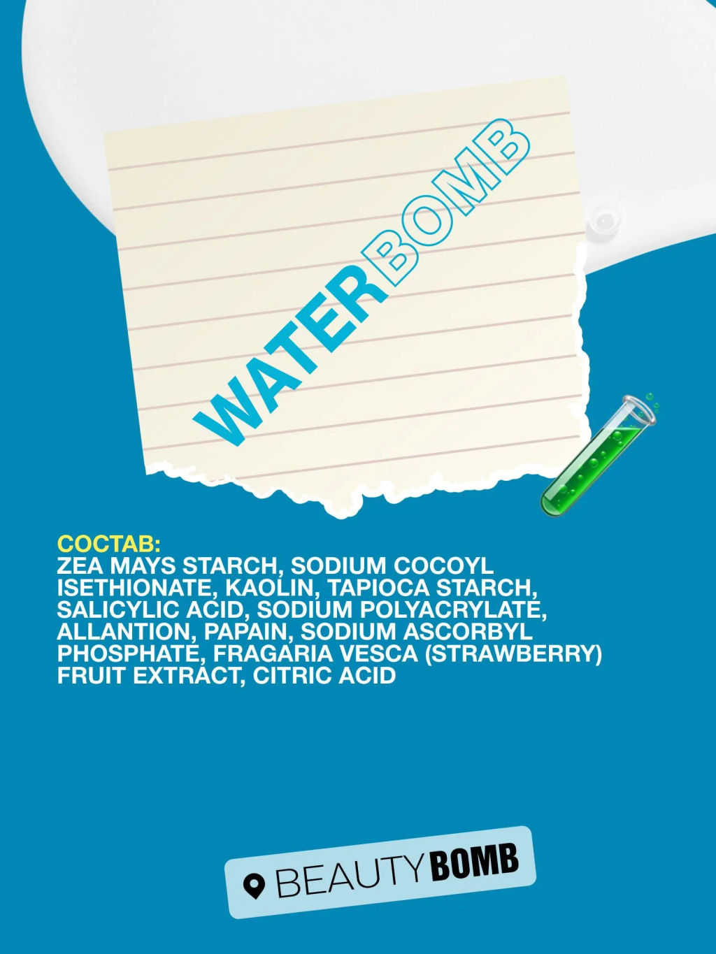 Пудра энзимная Beauty Bomb Waterbomb для умывания 65 г  фото 9