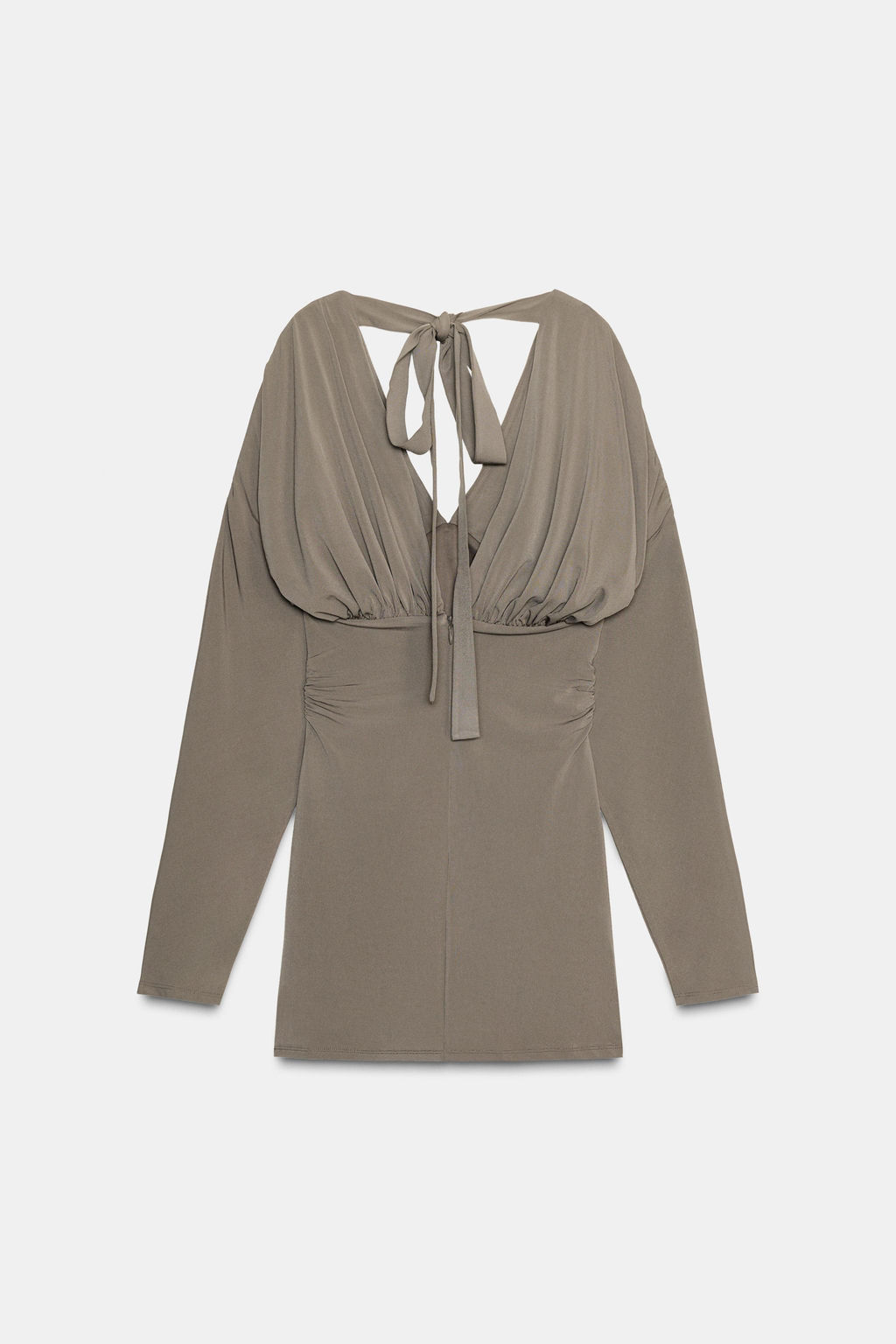 VOLUMINOUS SHORT DRESS - Zara фото 6