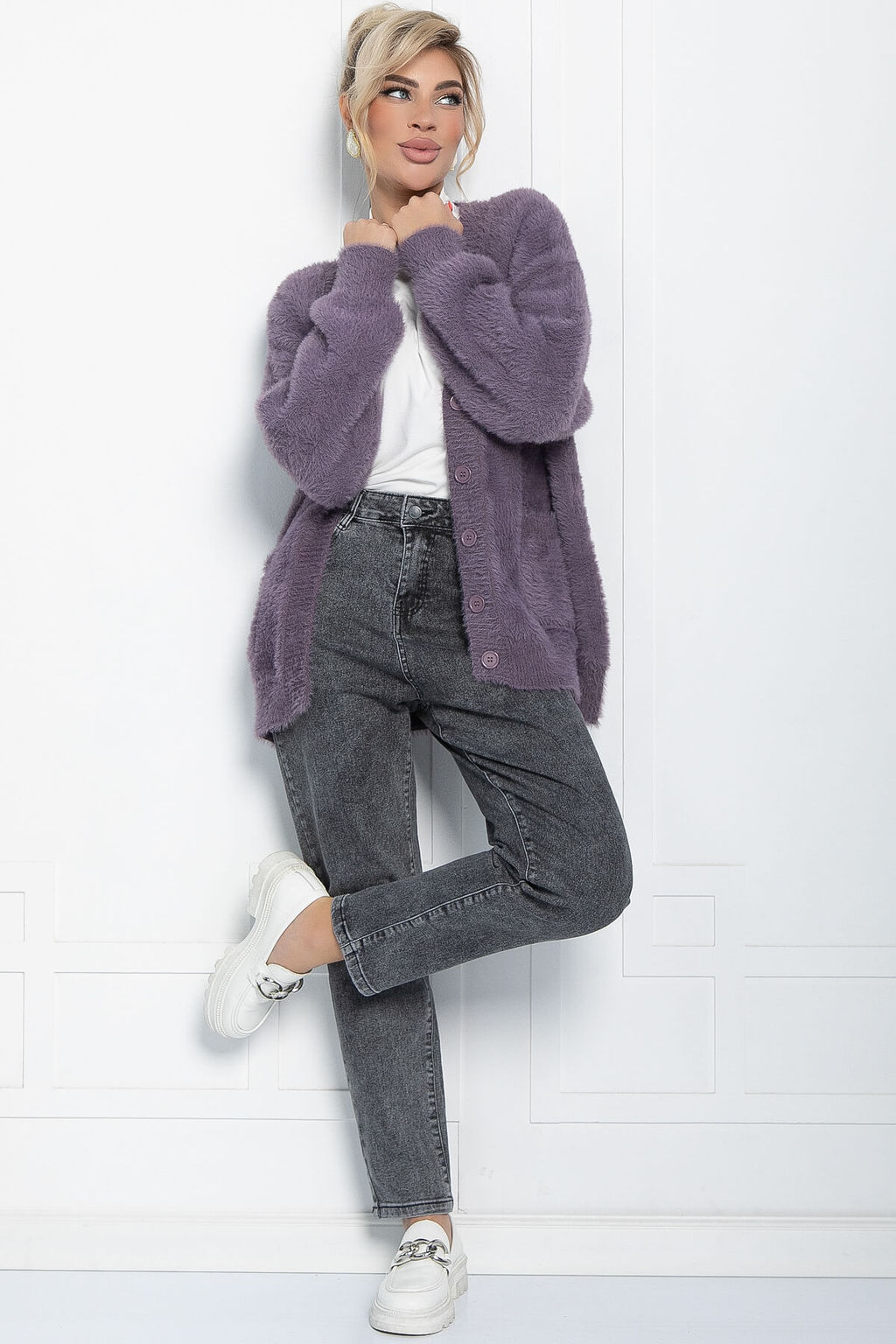 Кардиган Айрен (сирень) Б11539 - Lt collection фото 4