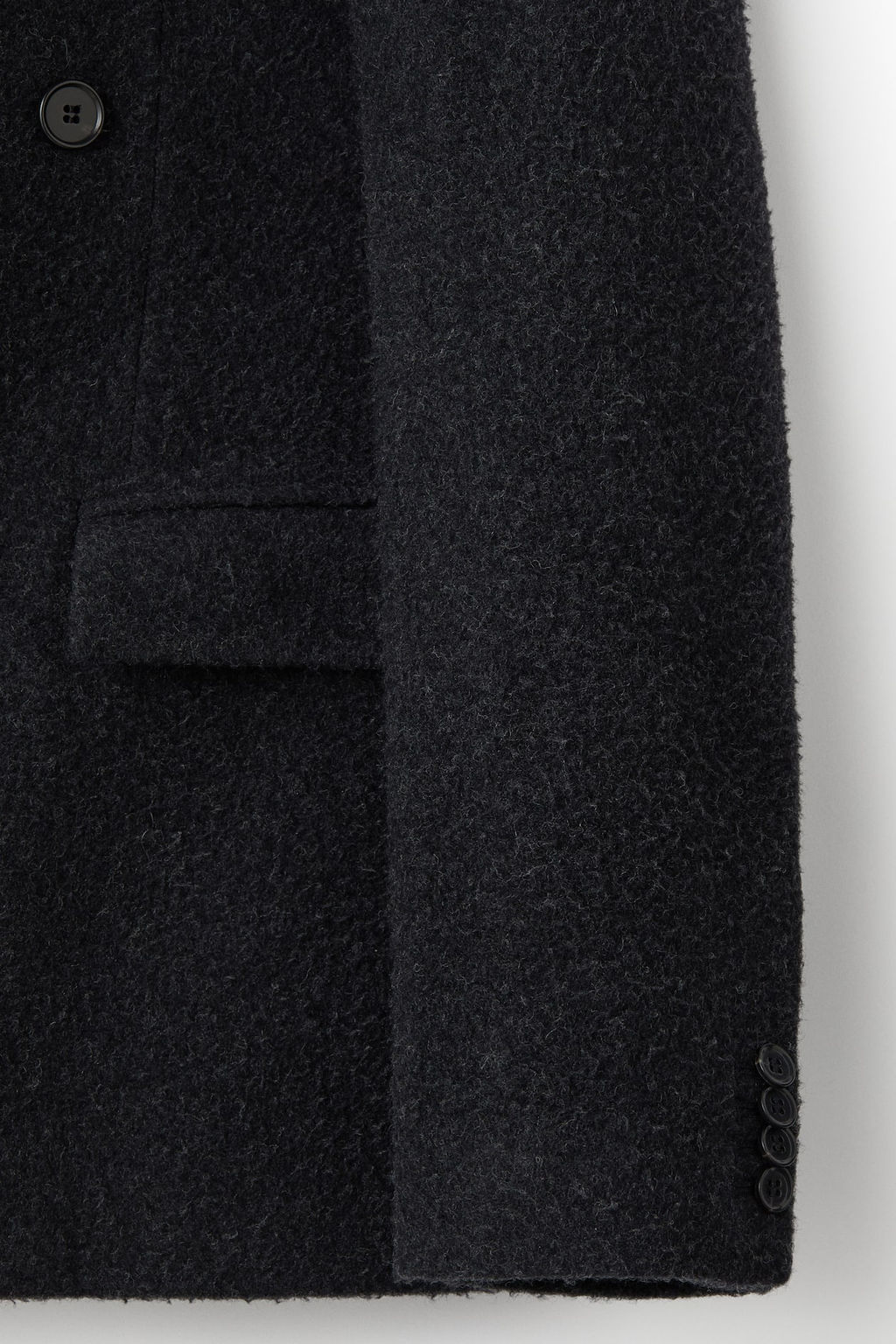 Americana cruzada en mezcla de lana - H&m фото 8