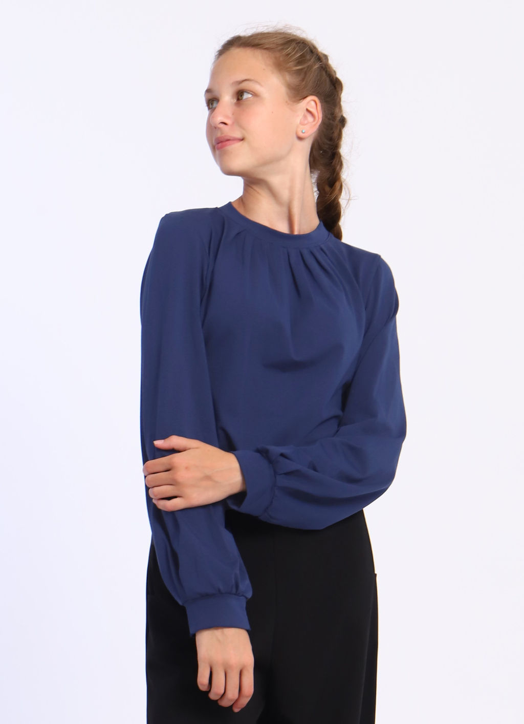 Лонгслив Амелия белый - Ладошки фото 9