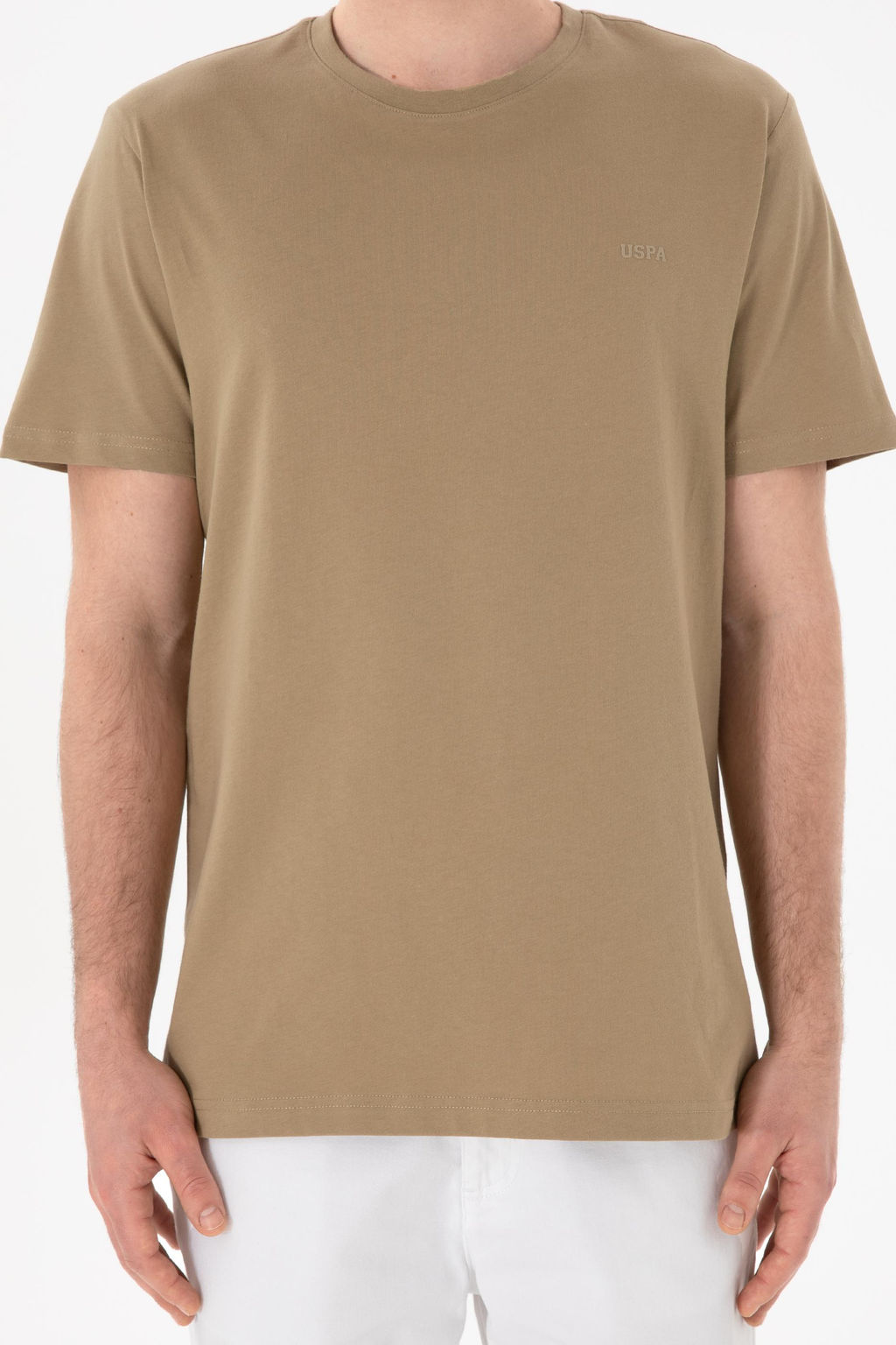 Erkek Regular Fit Bisiklet Yaka Haki Basic Ti__rt Sepette S_rpriz _ndirim - U.s. polo assn фото 7