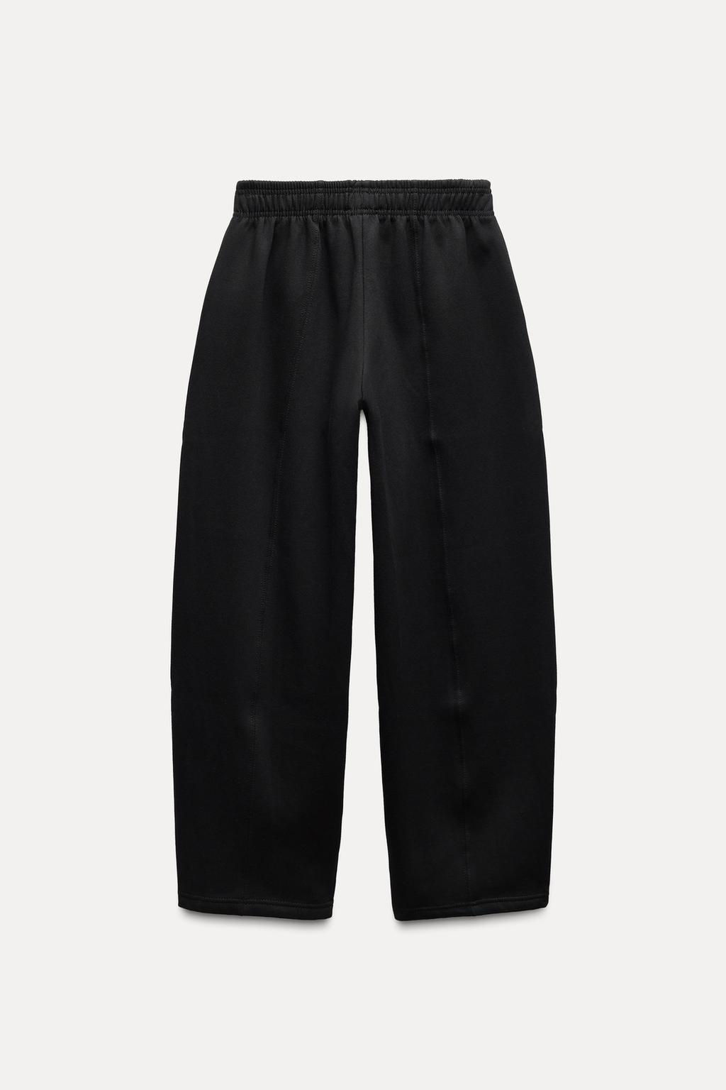 STRAIGHT-LEG PLUSH TROUSERS - Zara фото 11