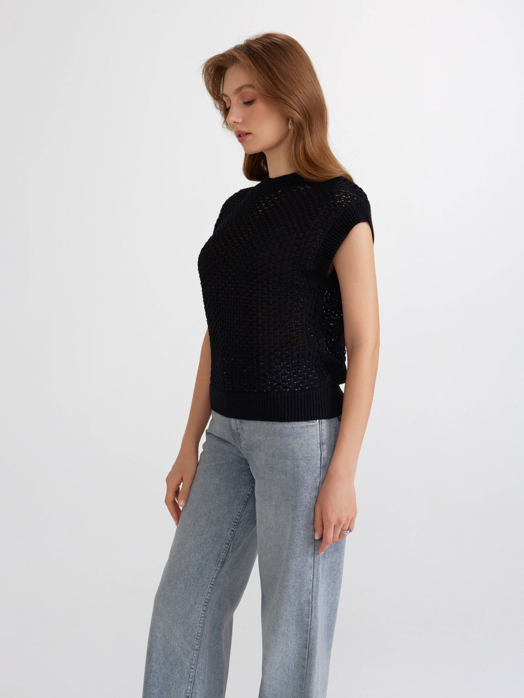 CONTE LDK2458 Жилет женский black - Conte elegant фото 2